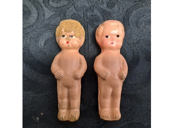 Two Small  Vintage Toy Figures