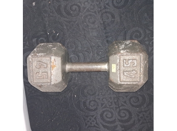 Set Of Two - 45 Pound Dumbells