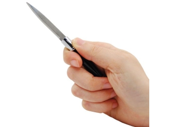 Pen Knife Black - Discreet & Concealable Self Defense