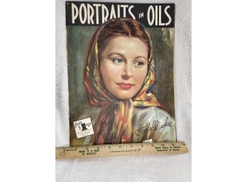 'Portrait In Oils' Painting Guide. 1950s?