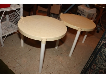 Plastic Round Cocktail Tables