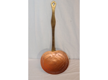 Copper And Brass Dumpling Ladle