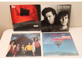 Vintage Record Lot Air Supply Billy Joel Tears For Fears