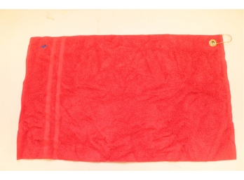 Red Polo Golf Towel Ralph Lauren Polo