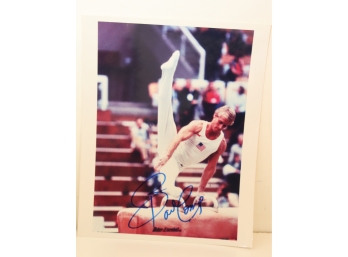 Autographed Bart Conner 8x10 Photograph US Gymnast