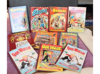 Vintage The Broons And Oor Wullie  Comic Books