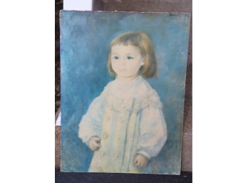 Renoir Paintings Child In White