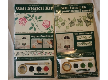 Vintage Wall Stencil Kits Roses And Vines