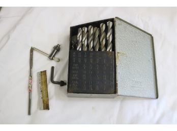 Box Of Vintage Drill Bits