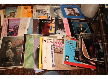 Vintage Vinyl Record Album Box Lot #  12