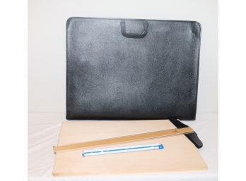 Drafting Portfolio Case And T-square Ruller