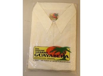 New In Package The Genuine Haband  Guayabera Shirt Sz. 2x