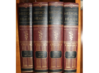 Illustrated Medical & Health Encyclopedia 4 Volumes, Complete C1966