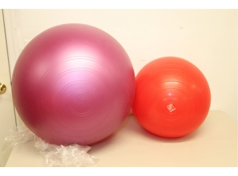 Pair Of Exercise Balls