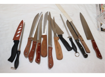 Assorted Kitchen Knife Lot