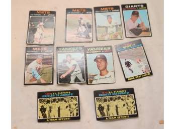 1971 Topps Baseball Cards Tom Seaver