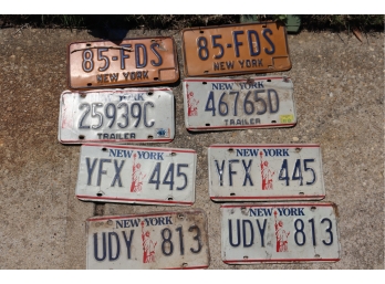 NY Licence Plate Collection