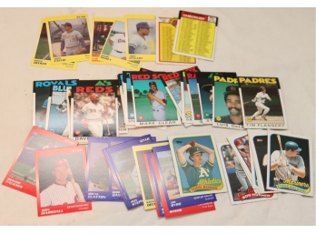 Mix Of Star And Topps Baseball Cards