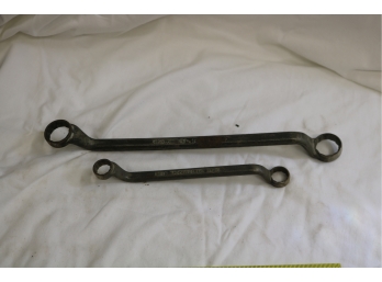 Pair Of Vintage Lectrolite Closed End Wrenches.