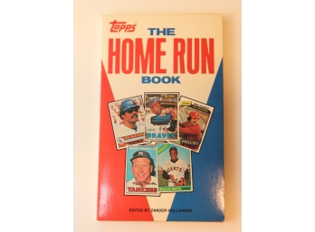 TOPPS THE HOME RUN BOOK 1981 Soft Cover Book