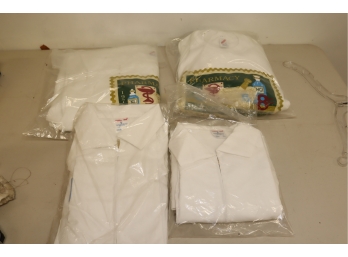 2 New In Package Revco Shirts And  2  Pharmacist Sweatshirts