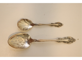 Vintage Community Silver Plate Serving Spoons