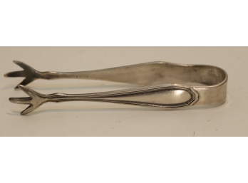 R. C. Co Silver Plated Sugar Cube Tongs, Claw Tongs,