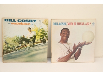Vintage Pair Of Bill Cosby Comedy Records