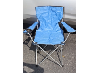 Blue Folding Camp Chair