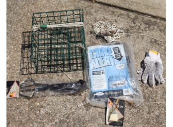 2 Crab Traps And Accessories