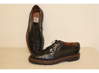 Men's Manuela Pollini Wingtip Shoes Size 9 1/2D