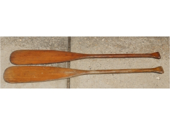 Vintage Canoe Oars