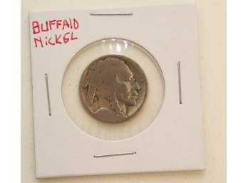 1- US Buffalo Nickel 5c Coin