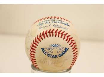 1980 All-star Game Signed Baseball