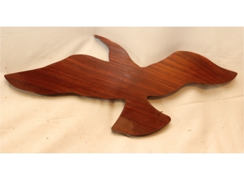 Wooden Seagull Wall Hanging Nautical Decor