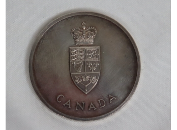 1967 Canada Confederation Silver Dollar 1867 Centennial
