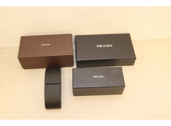 Prada And Tom Ford Sunglasses Box Cases