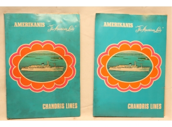 Pair Of 1969 Cruise Pamphlet
