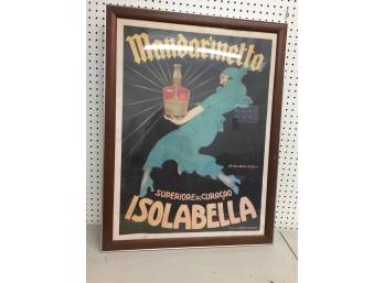 Vintage Framed Poster