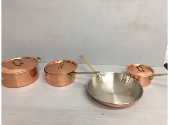 New Copper Cookware Set