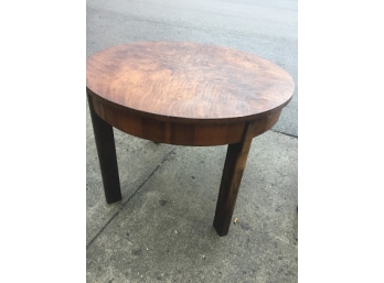 42' Round Wooden Table