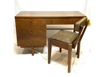 Mid Century Desk With Chair By Stanley Furniture