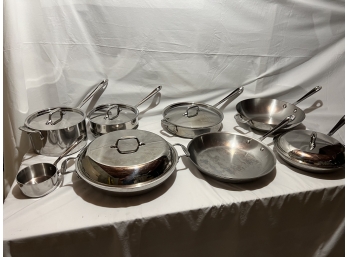 **correction** HUGE Lot Of ALL-CLAD Cookware