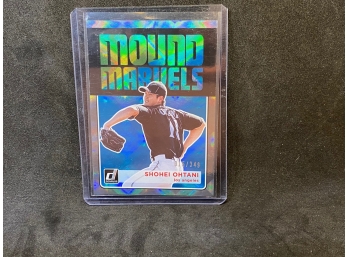 2018 MOUND MARVELS SHOHEI OHTANI ROOKIE NUMBERED TO 349!