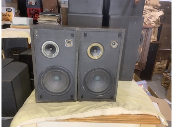 Rare Klh Model 363 Speaker  Pair With Grill Not Pictured