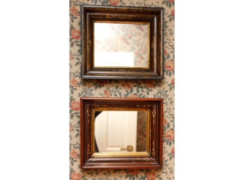 Lot Of 2 Vintage Mirrors 18x14 (G132)