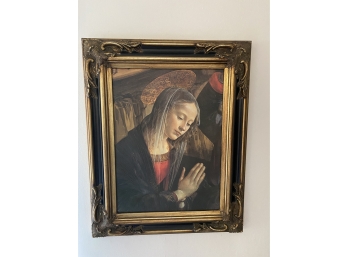 Lady Praying Oil 17x21