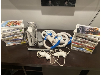 Wii Console With Games & Accessories