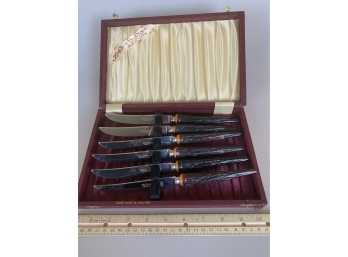 Vintage Boxed Knife Set Sheffield England