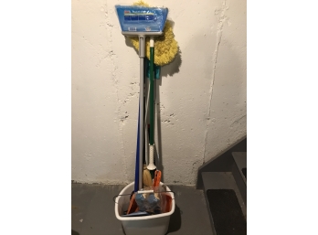 Mop, Broom & Bucket